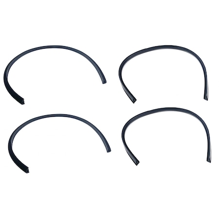 Fairchild Industries Kmz2007 - 1979-1985 Mazda Rx-7 4 Pc Outer Inner Belt Weatherstrip Kit KMZ2007